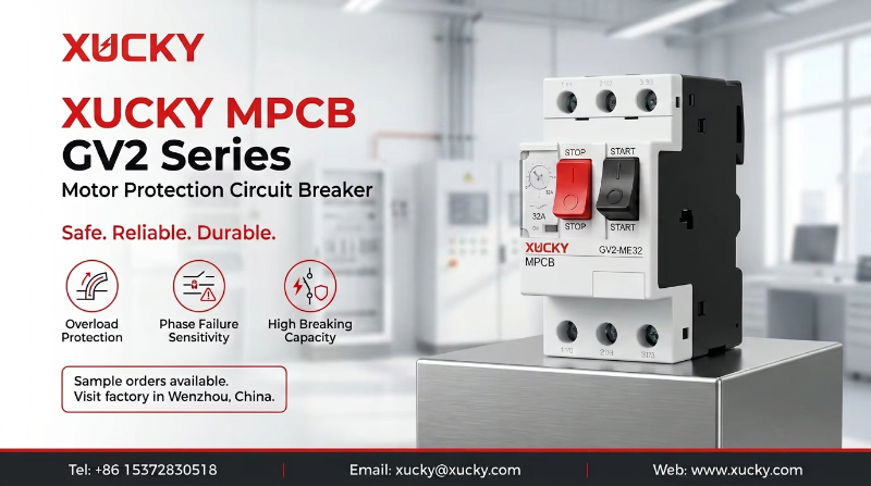 XUCKY аптымізуе MPCB серыі GV2 для высокапрадукцыйнай прамысловай аўтаматызацыі.